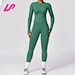 Get seamless comfort and style with our leggings and long sleeve top set.